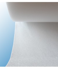 WIGOFIL 80g / m2 stretch fabric / fleece - white